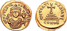 Солид императора Тиберия II