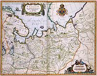 «Руссия или Московия, северная часть» (Joan Blaeu), 1638-1690 гг.