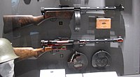 Пистолет-пулемёт Suomi с барабанным магазином на 40 или 70 патронов