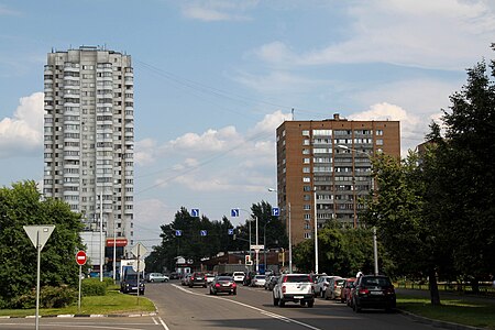 Пересечение Кантемировской (старой) улицы с Пролетарским проспектом