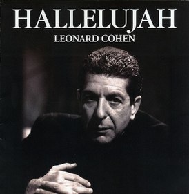 Обложка сингла Леонарда Коэна «Hallelujah» (1984)