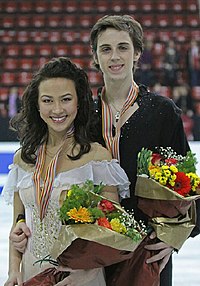 Мэдисон и Грег на чемпионате мира среди юниоров 2009