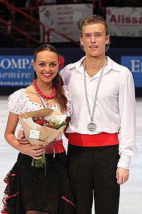 Е. Рязанова и И. Ткаченко на Trophée Eric Bompard 2010