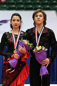 К. Монько и К. Халявин на финале юниорского Гран-при 2010/2011