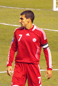 Пол Сталтери в матче за сборную Канады (2008)