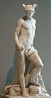 Меркурий (Аллегория коммерции). 1780. Мрамор. Лувр, Париж