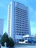 Здание ректората КазНУ