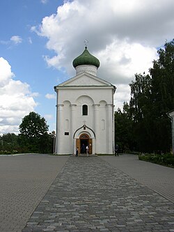 Спасская церковь Спасо-Ефросиньевского монастыря, построенная при жизни св. Ефросинии и Звениславы Борисовны