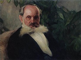 И. Грабарь. Портрет Э. И. Грабаря, отца художника (1895)