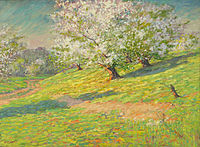 Джордж Бейкер, Apple Blossoms, 1916