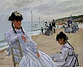 Клод Моне. Sur la plage à Trouville