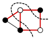 5-рёберный разрез в 6-рёберном графе (не бонд)