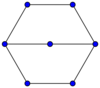 Тета-граф с 7 вершинами
