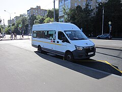 Автобус ГАЗель NN (ГАЗ-A65R52 Next) на Фестивальной улице в Москве, маршрут Московской области № 532к