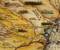 Молдавское княжество. Карта 1542 года