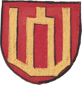 Герб «Колюмны» из гербовника Armorial Lyncenich, ок. 1435 г.