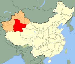 Баян-Гол-Монгольский автономный округ на карте