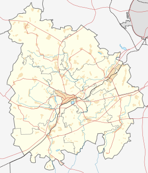 Дзержинск на карте
