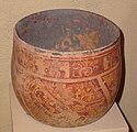Роспись на амфоре, культура майя, VII—IX вв., Копан, Гондурас