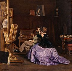 В мастерской художника[8] (1869)