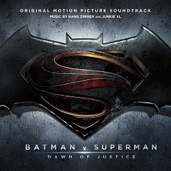 Обложка альбома Ханса Циммера и Junkie XL «Batman v Superman: Dawn of Justice (Original Motion Picture Soundtrack)» (2016)