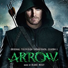 Обложка альбома Блэйка Нили «Arrow: Season 1 (Original Television Soundtrack)» (2013)