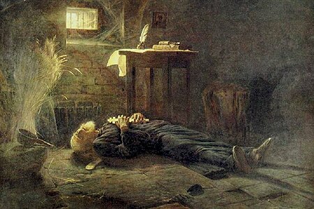 Смерть Патриарха Гермогена (В период польско-литовского нашествия). 1915
