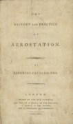 «История и практика аэростанции», Тибериус Кавалло, 1785