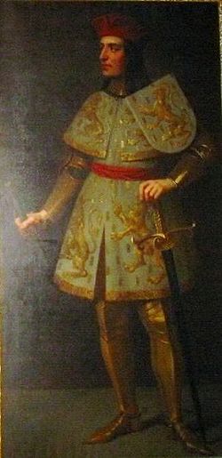 Оттон I. Картина в соборе Сен-Жан де Безансон.