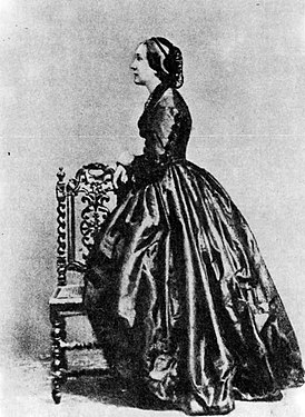 Женни Дакен. Фотография. 1850-е годы
