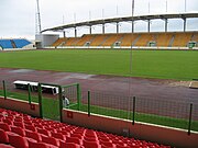 Новый стадион в Малабо 25 июля 2010 года