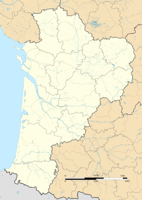 Мон-де-Марсан на карте