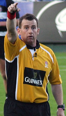 Оуэнс на чемпионате Англии по регби в 2009 году.