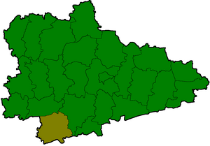 Целинный район Целинный муниципальный округ на карте
