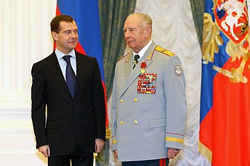 Награждение орденом «За заслуги перед Отечеством» IV степени, 3 ноября 2009 г.