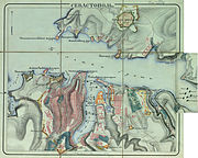 План крепости Севастополь. «Атлас крепостей Российской империи» — СПб., Около 1830 г.