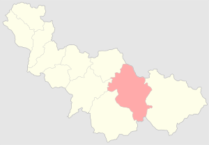 Купянский уезд на карте