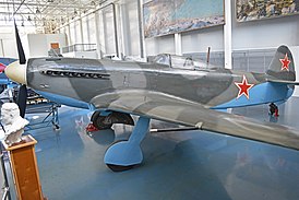 Як-9У в Центральном музее ВВС РФ, Монино