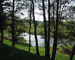 Низовье реки около деревни Ивановское