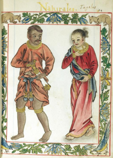 Тагальская королевская семья. Миниатюра «Кодекса [Чарльза] Боксера» (1590)