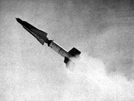 экспериментальный пуск ракеты в 1962 г.