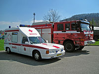 Автомобиль скорой помощи на базе «Татры-613»