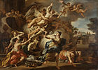 Похищение Орифии (копия картины Ф. Солимены 1701 г.). 1730. Холст, масло. Художественный музей Уолтерса, Балтимор, США