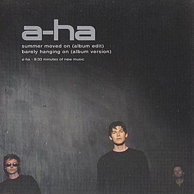 Обложка сингла A-ha «Summer Moved On» (2000)