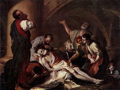 «Смерть Сократа» кисти итальянского живописца Джамбеттино Чиньяроли (1759 год).