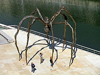 Луиза Буржуа, Maman, 1999, около Музея Гуггенхейма в Бильбао