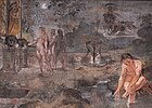 Медея. 1584. Деталь фрески в Палаццо Фава, Болонья