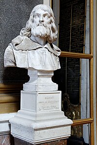 Бюст Симона де Монфора в зале сражений в Версале