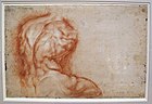П. П. Рубенс. Торс со спины. 1601—1602. Бумага, сангина. Метрополитен-музей, Нью-Йорк