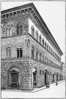 Палаццо Медичи-Рикарди. Фотография «Fratelli Alinari». 1911